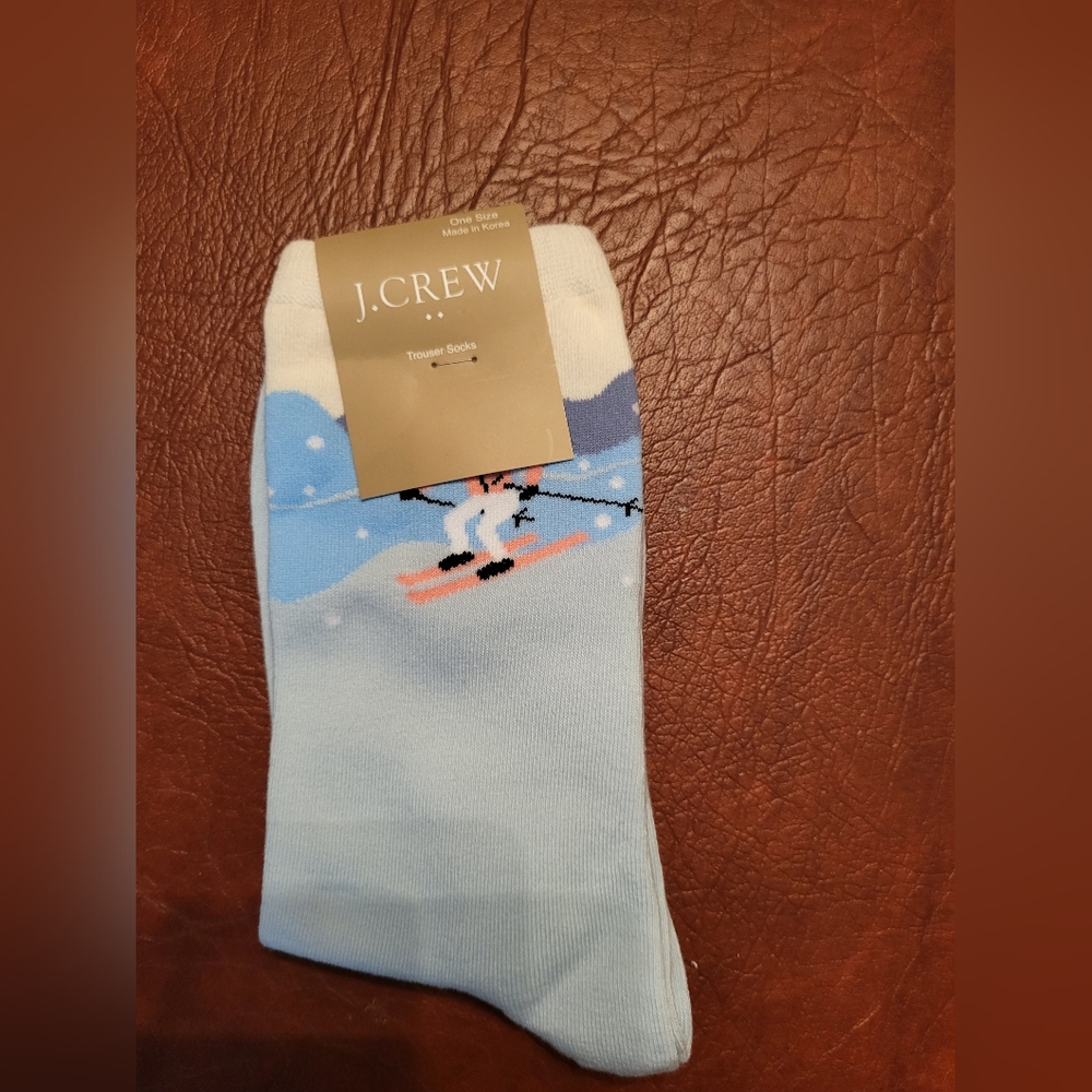 J.Crew Skier Trouser Socks, New With Tags